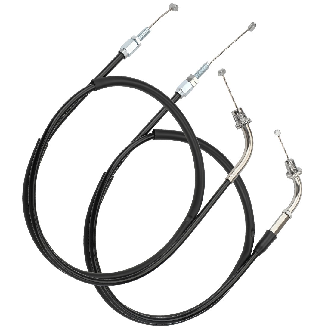Throttle Cable A + B Set For Honda VTX1300S VTX1300R 2003-2007 17910-MEA-670
