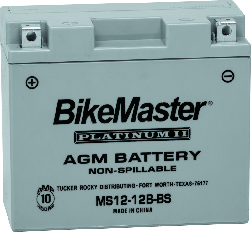 BikeMaster AGM Battery – MS12-12B-BS