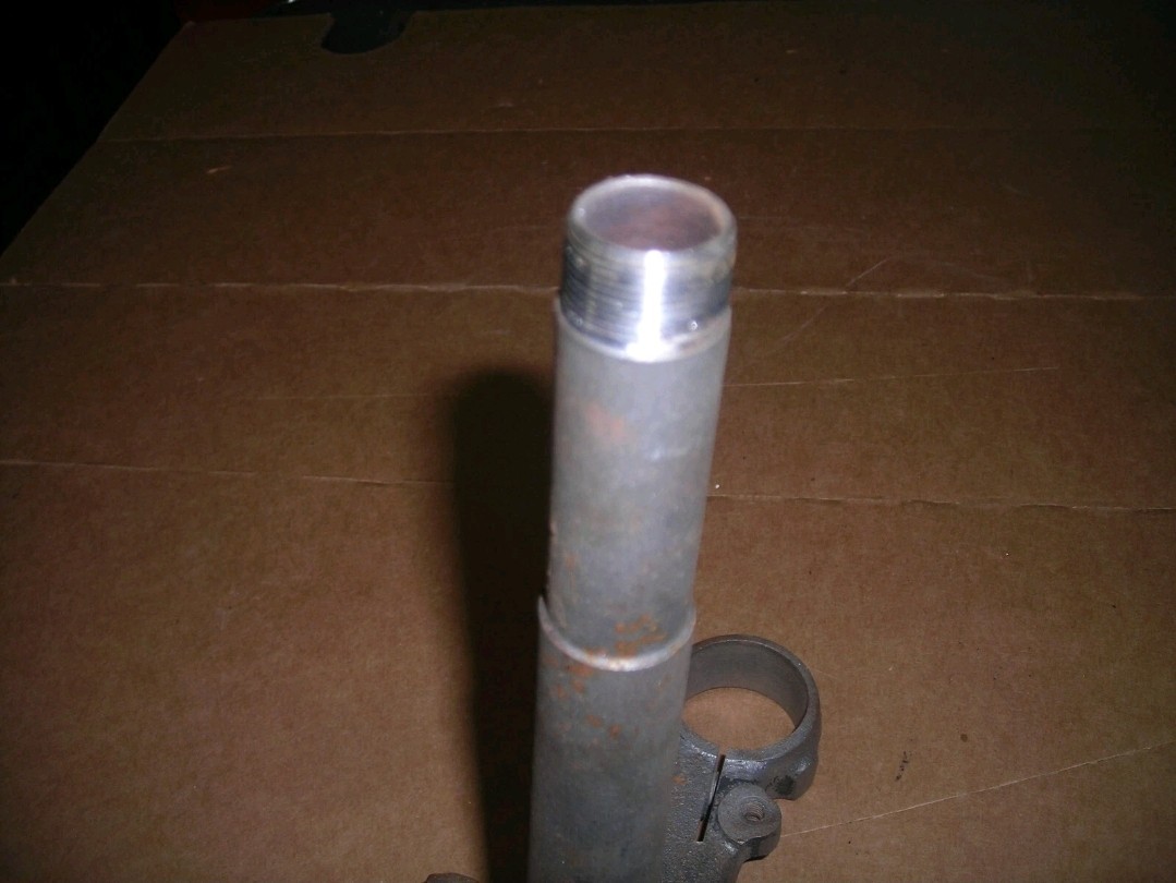 Indian 249 vertical Warrior Arrow triple tree