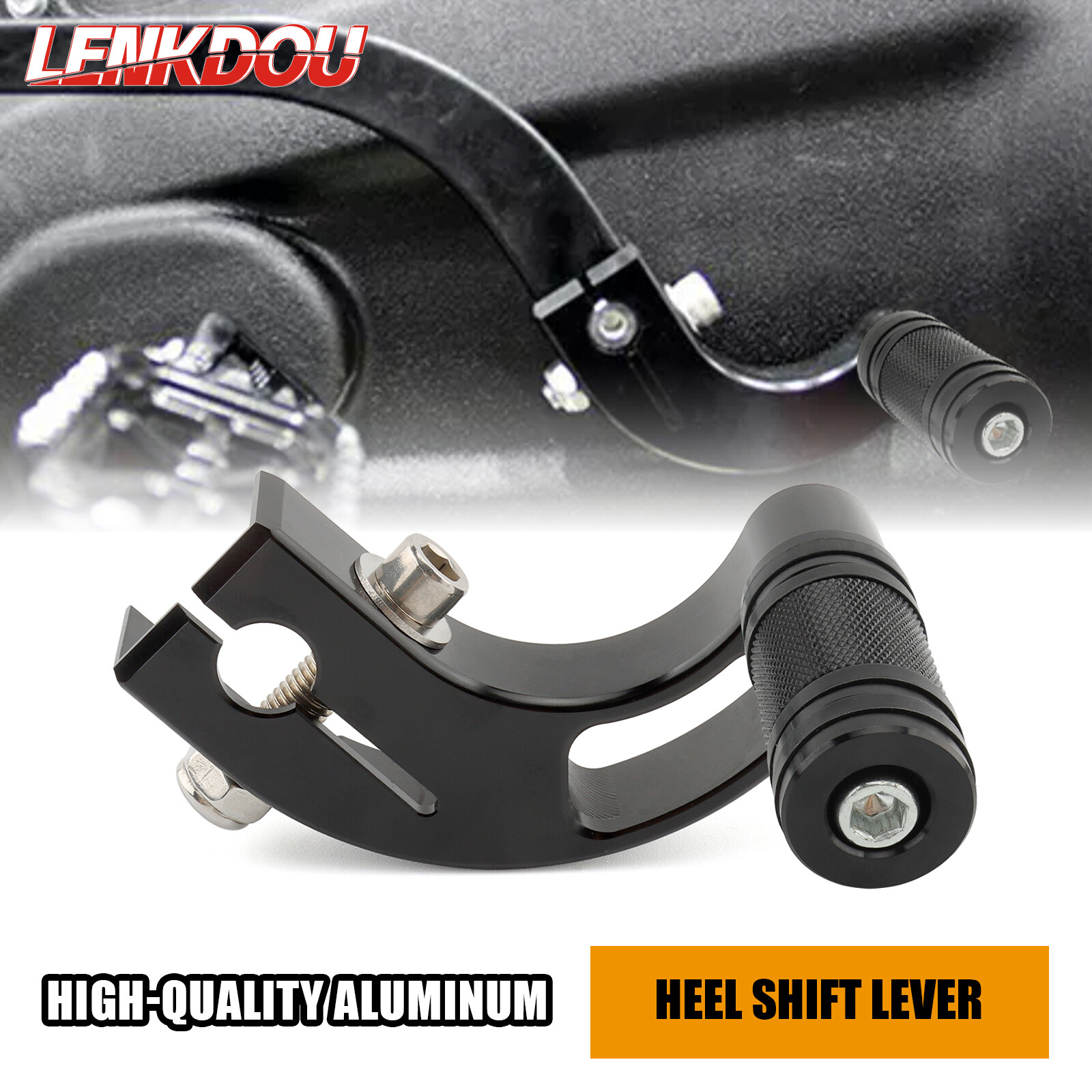 Mid-Control Shift Lever Shifter Peg For Harley Softail Street Bob Low Rider 18+