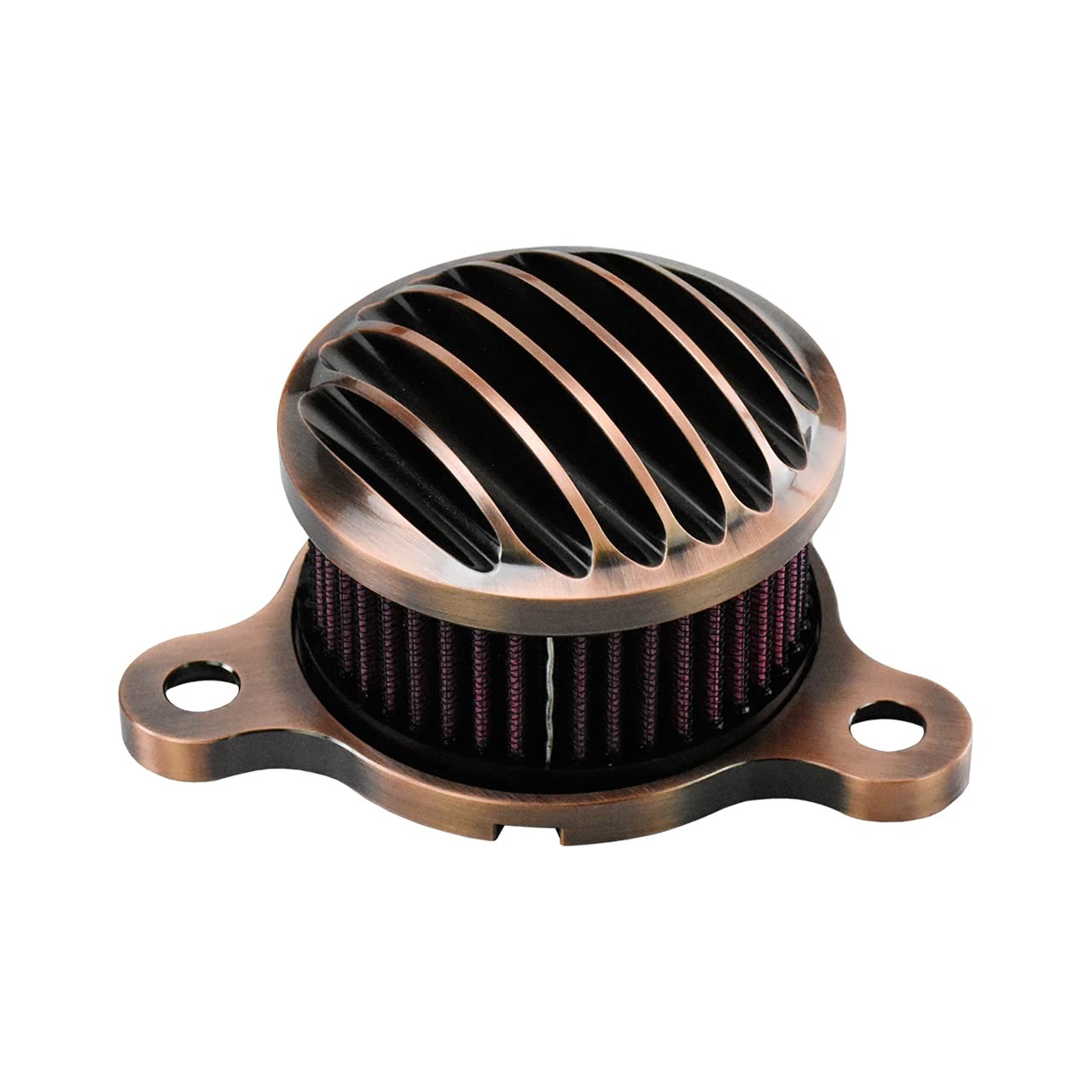 HDBUBALUS Motorcycle Air Filter Aluminum Cleaner Intake System Kit Fit…
