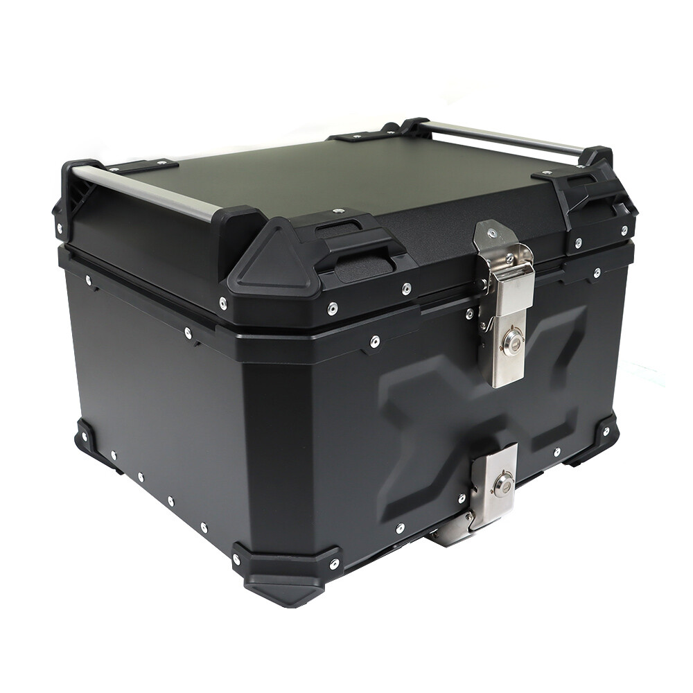 Motorcycle Top Case Tail Box Waterproof Luggage Scooter Trunk Storage 55L