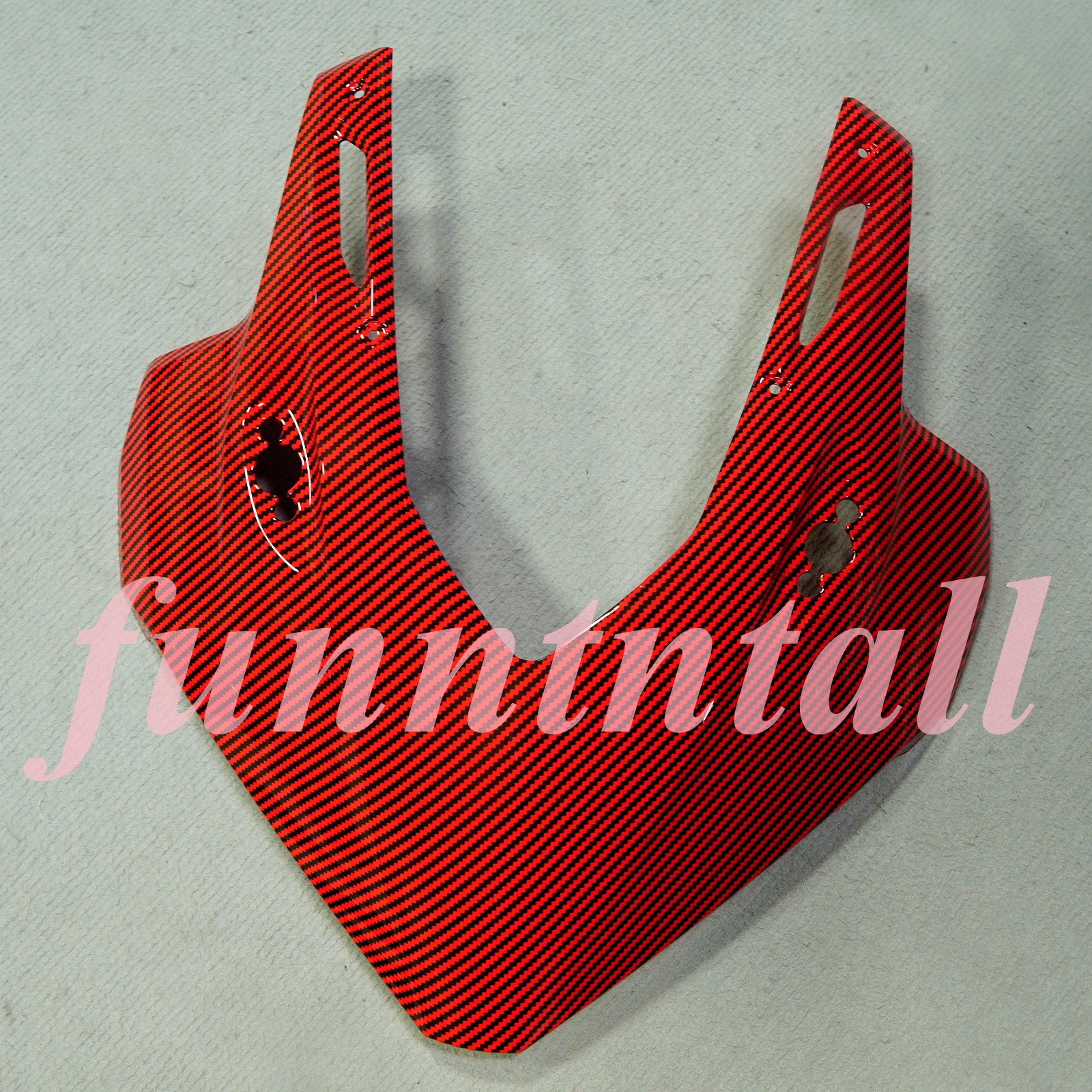 Fairing Kit For Honda CBR400R/ 500R 2024-2025 Red Carbon Fiber Pattern ABS Body