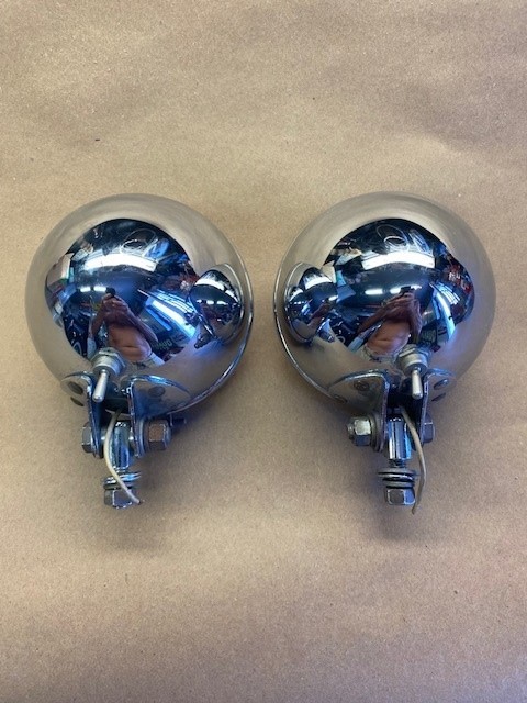 Vintage Harley, Indian, or Other Motorcycle Spot Lights