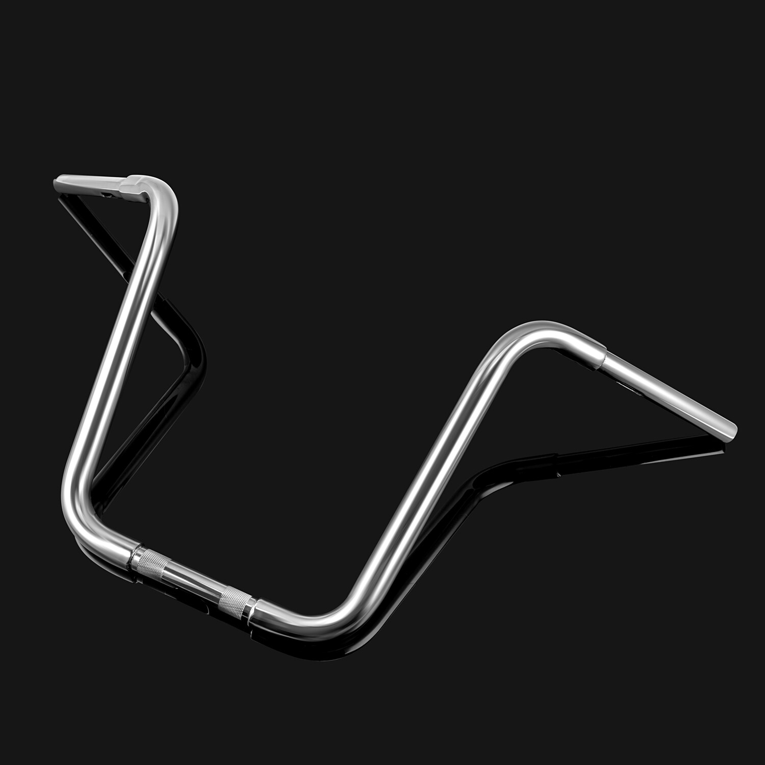 Chrome Iron 16″ Rise 1″ Ape Hanger Bar Handlebar Fit For Harley Springers Models