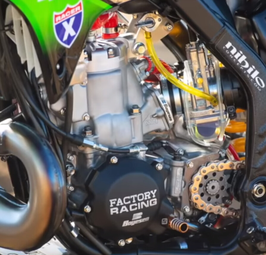 KX250 Engine Rebuild Bolt Kit for Kawasaki KX 250 Specbolt Nickel Wurks Ti Look