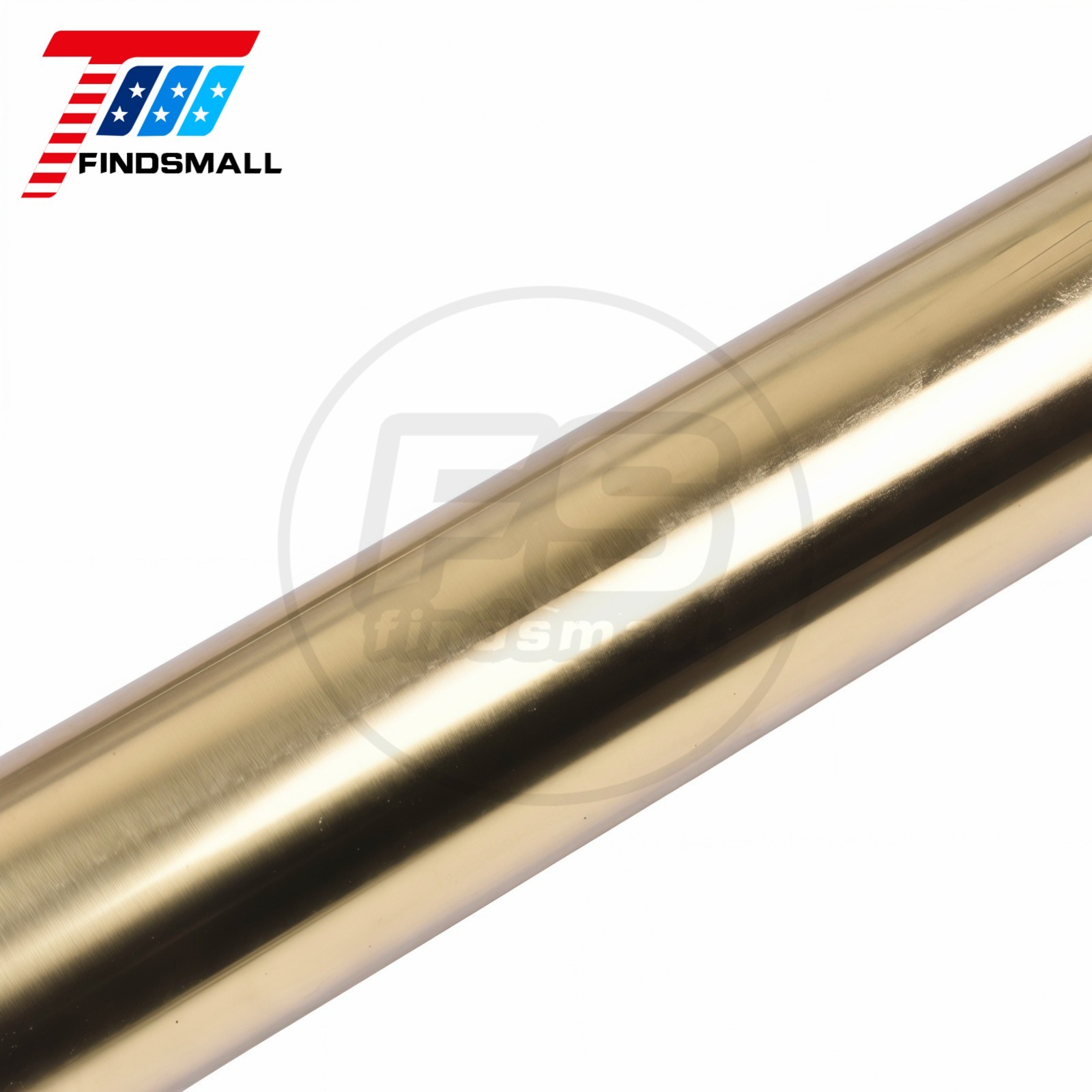 2Pcs Gold Front Fork Tubes for Harley Touring Street Glide Road Glide 2014-2022