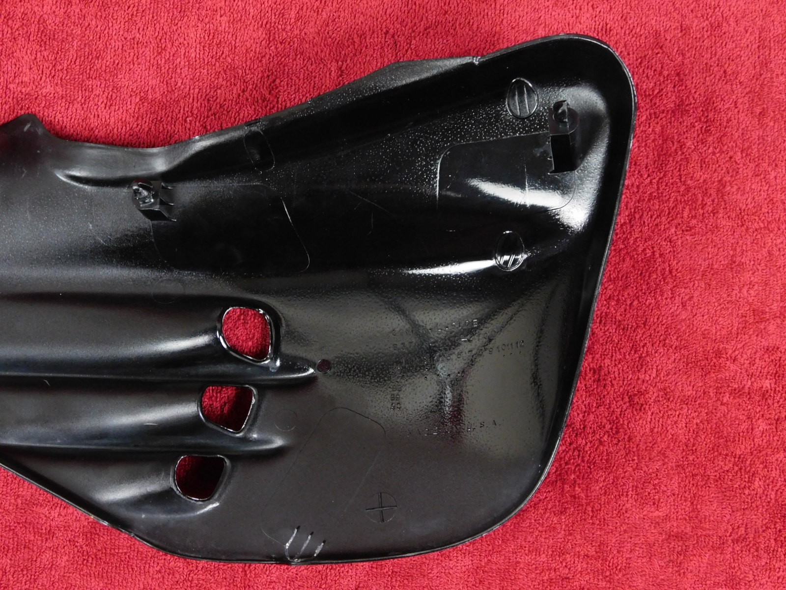 Left Side Frame Cover (Black) Body Panel 87-88 Super Magna 700/750 VF700C VF750C