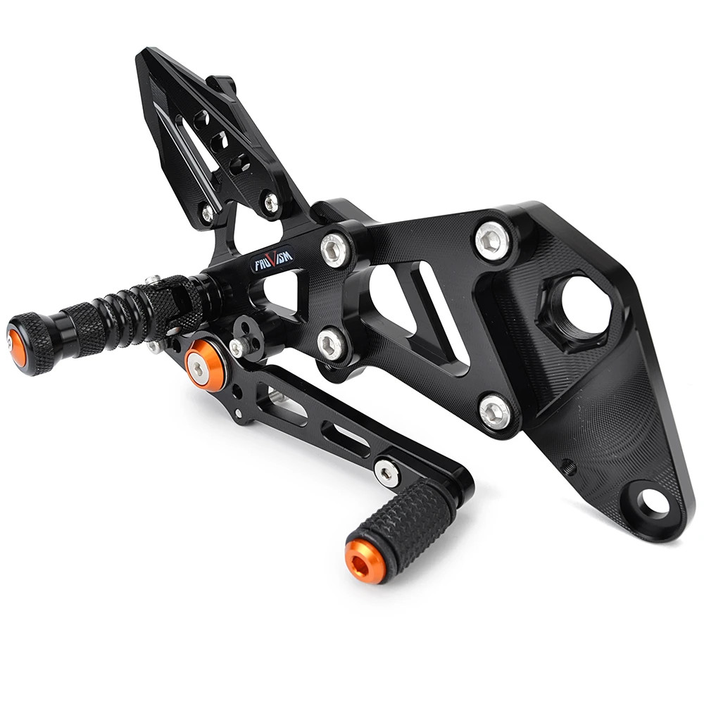 For K-TM RC390 200 125 2022-2024 Adjustable Rearset Footrests Foot Pegs Pedal