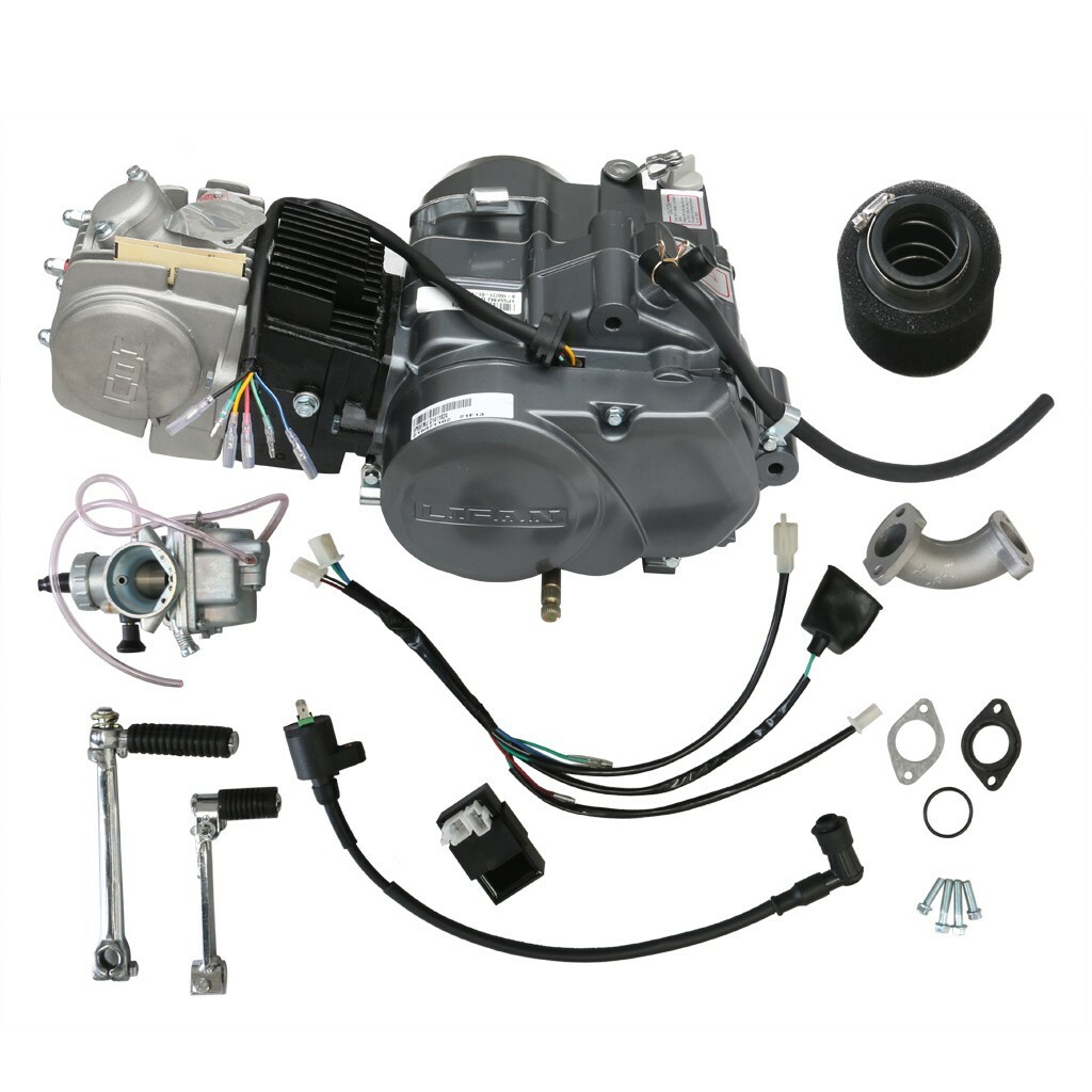 1N234 Lifan 140cc Engine Motor+Chain+Kits For XR50 CRF50 CRF70 XL70 ST70 Bike