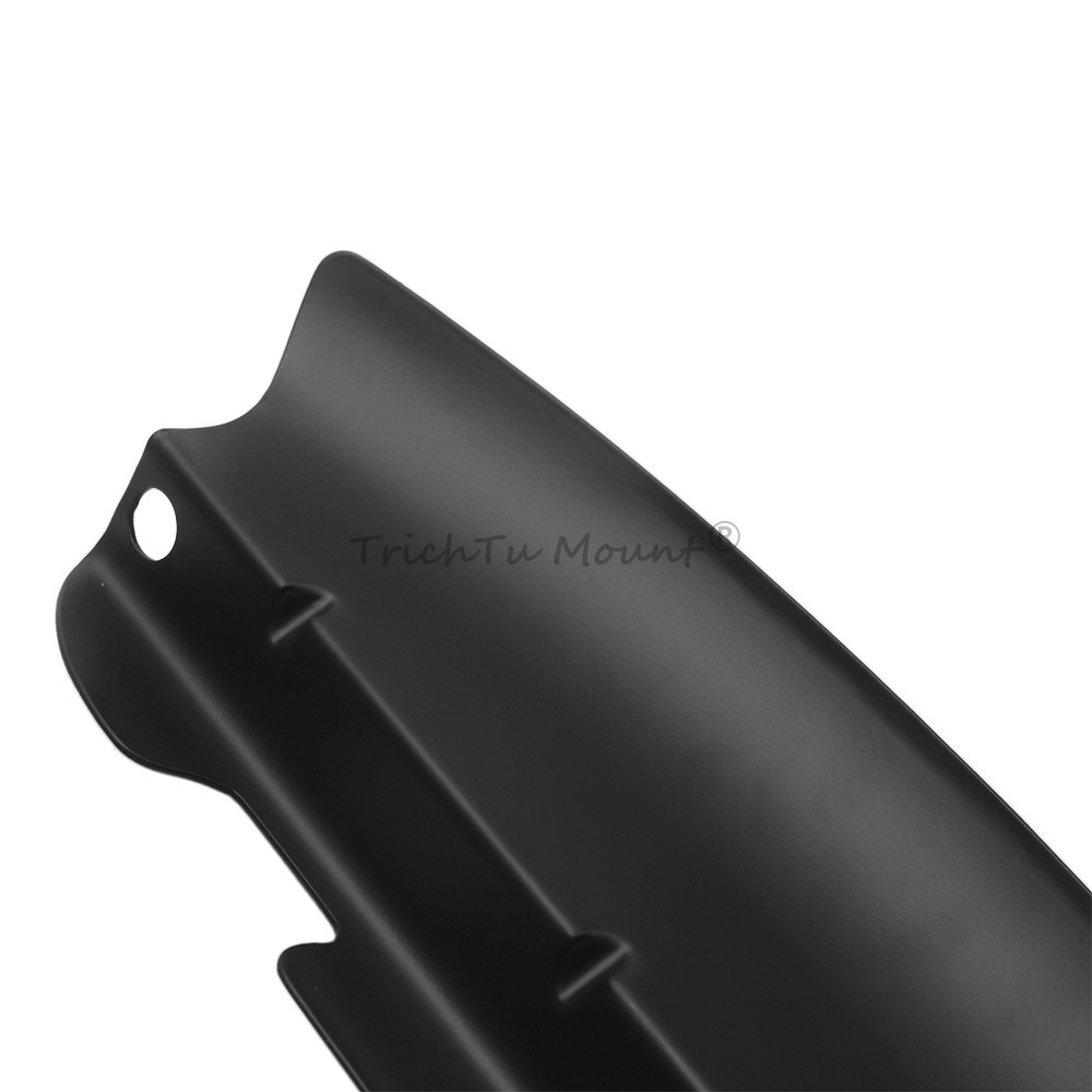 Black Lower Triple Tree Wind Deflector For Harley Road King Electra Glide 14-23