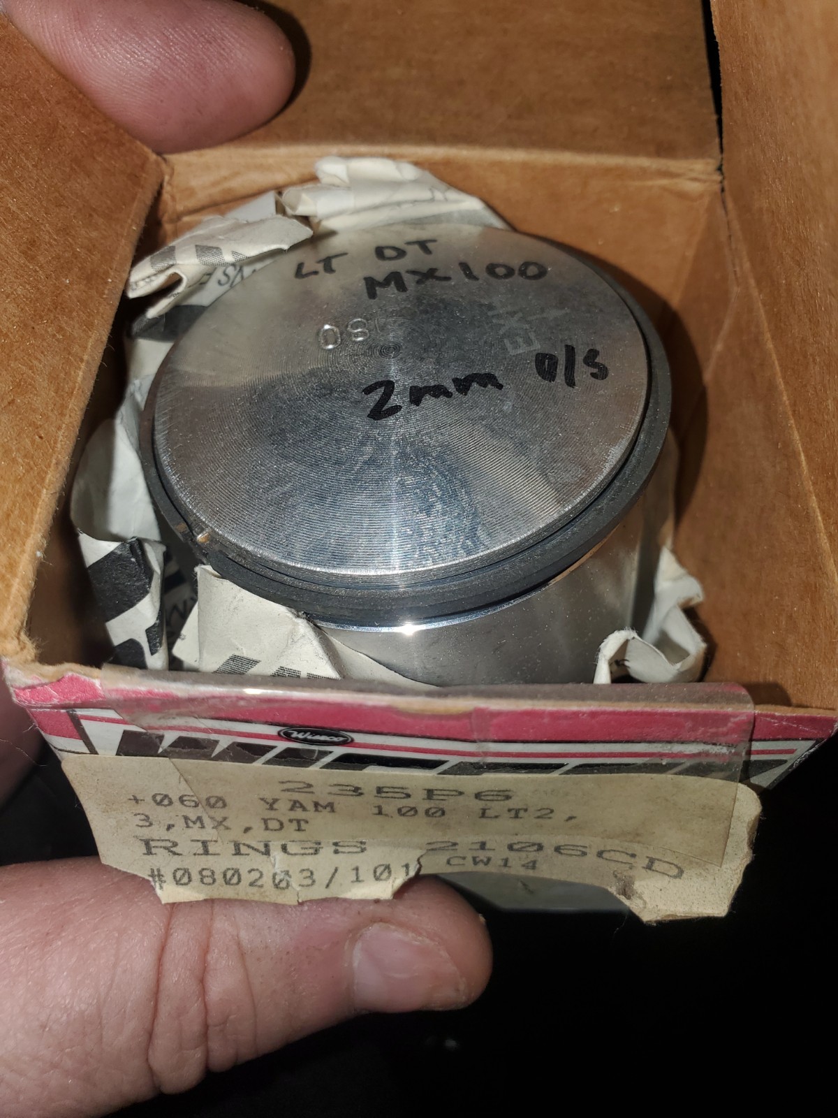 Weisco Yamaha 100 Dt Mx 235P6 .060 NOS