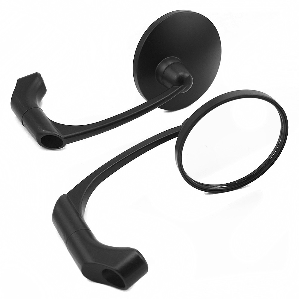 Round HD Convex Rearview Mirrors For BOLT R‑SPEC V‑STAR250 VMAX XSR700 XS900