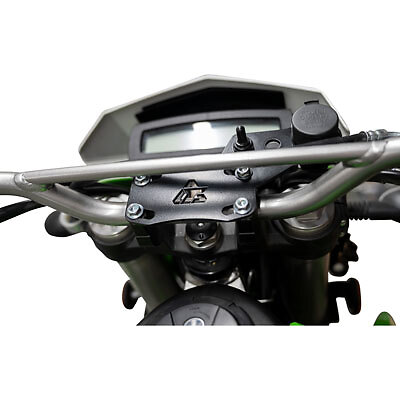 Tusk Accessory Dash Panel Black Powder Coated 7/8″ bar–Kawasaki KLX250S/KLX300