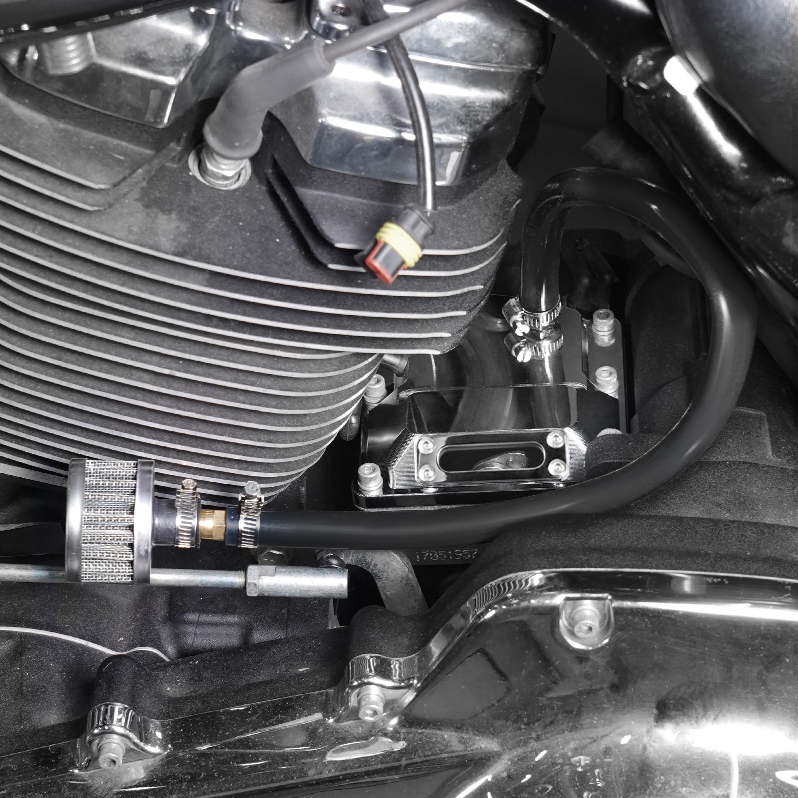Clear Transmission Top Cover For Harley M8 Low Rider FXLR 107 & FXLRS 114 18-21