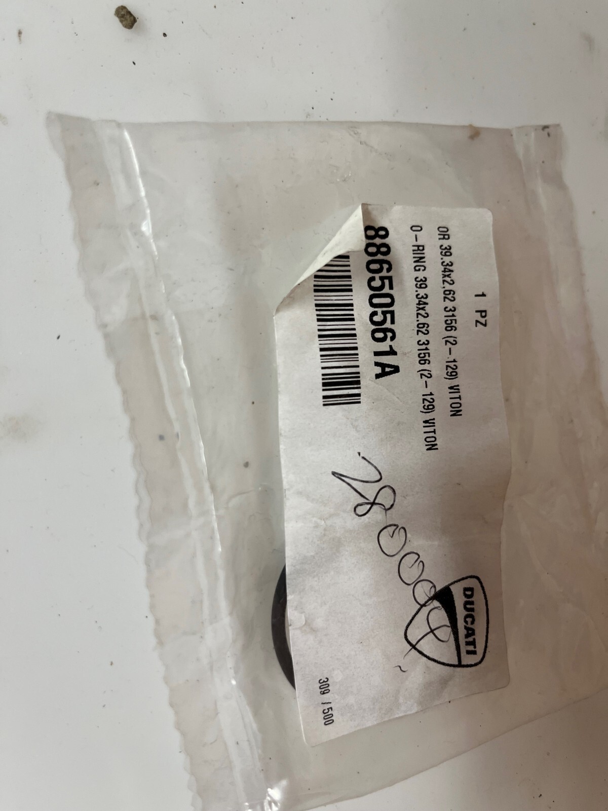 NEW GENUINE DUCATI STREET FIGHTER PANIGALE OIL FILTER ORING 88650561A