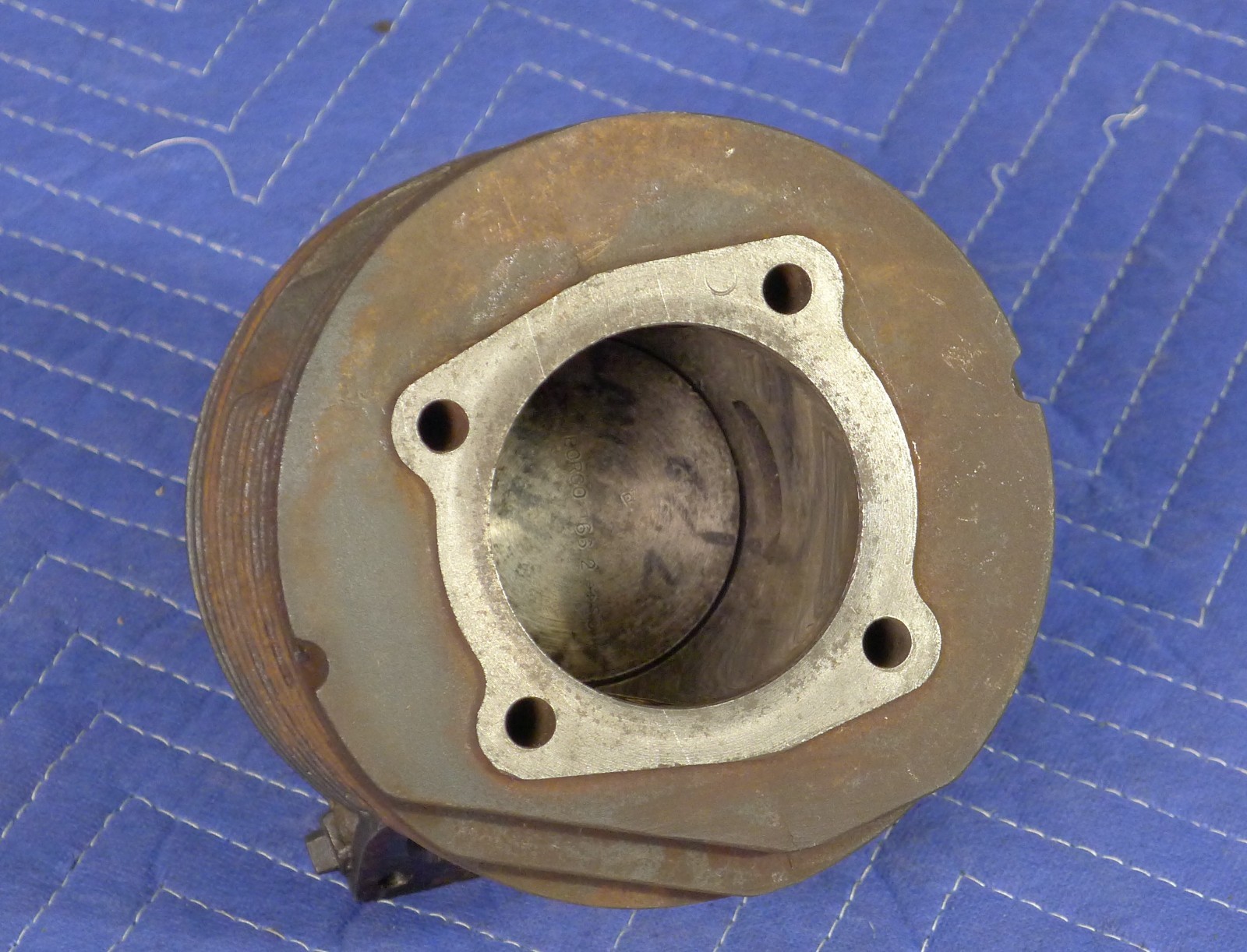 Lambretta SX 200 Innocenti Cast Iron Barrel Cylinder And Piston Used #1405