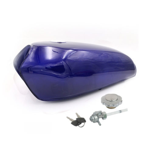 9L 2.4Gal Retro Vintage Fuel Gas Tank Cap For Honda CG 125 Cafe Racer Old School