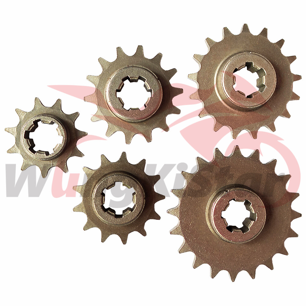Front Gear Box Sprocket T8F 13T Chain Cog Flywheel For 43-49cc Minimoto ATV Bike