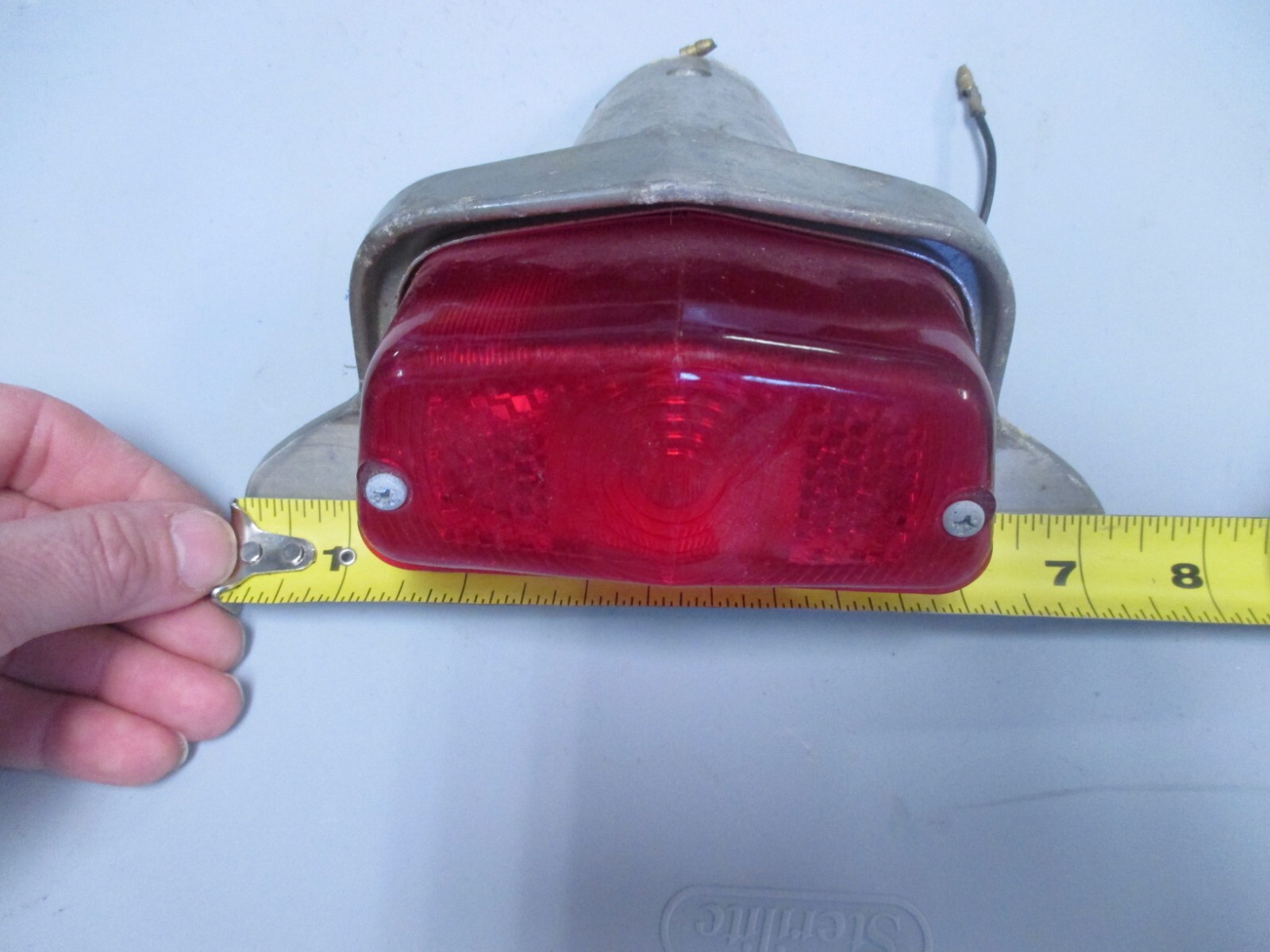 Vintage NOS Made in Japan Tail Light Lamp Assy Fits: Cafe Racer Norton BSA AJS