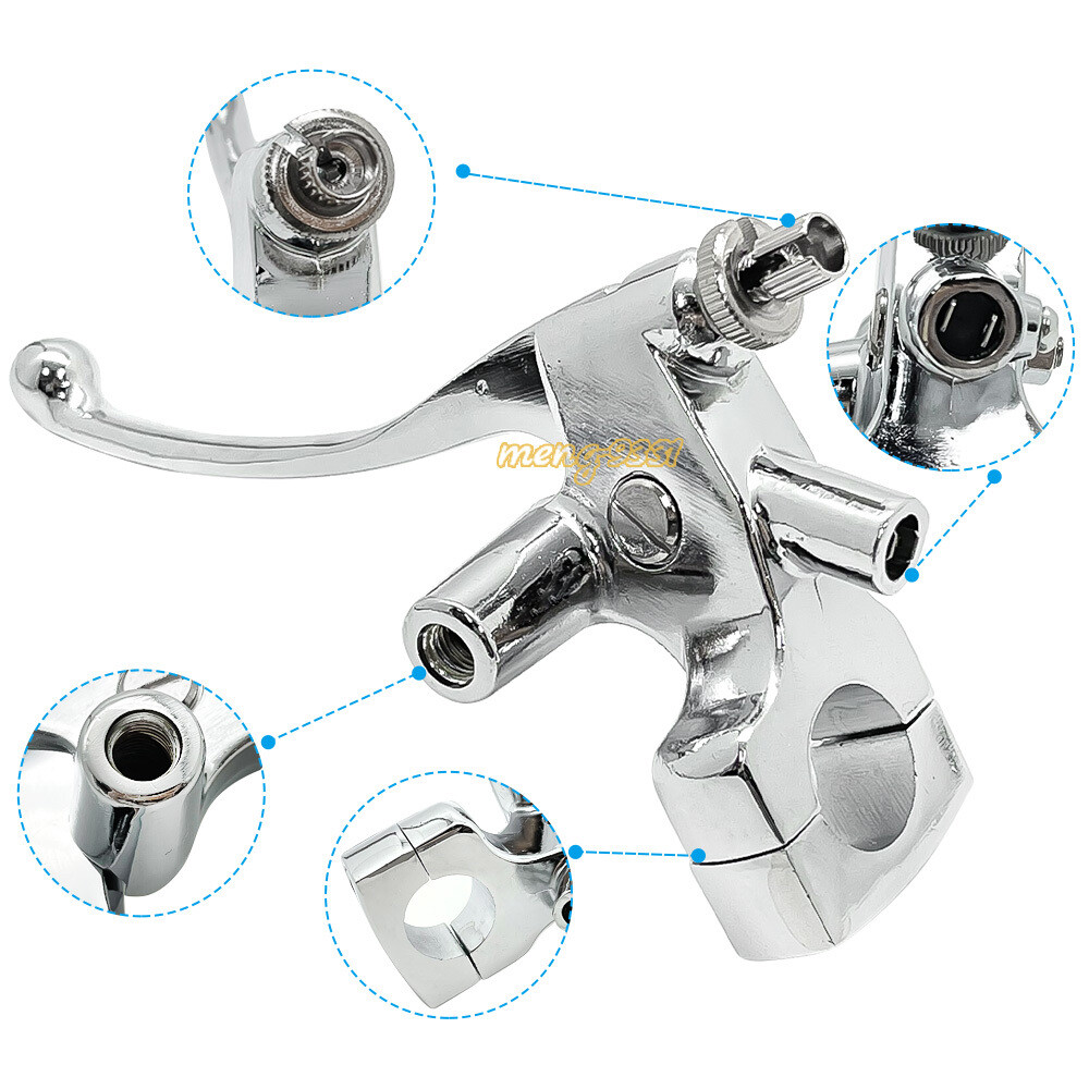 Left Chrome Clutch Lever for Honda VT1100 1995-2007 Shadow/Spirit/ACE/Sabre/Aero