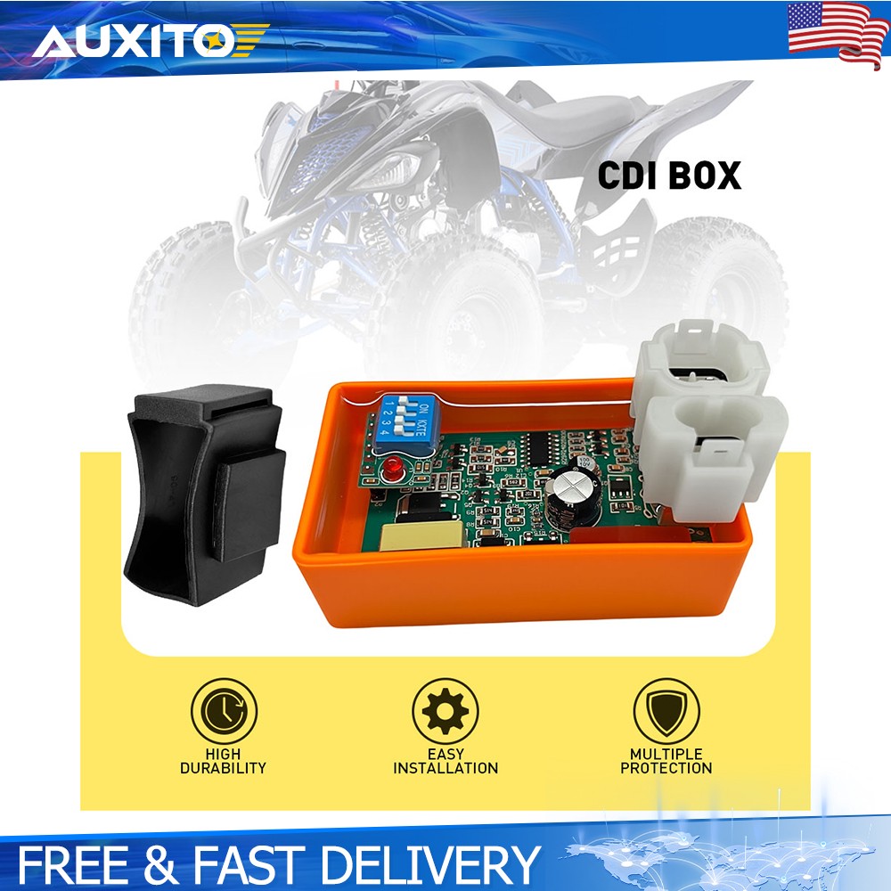 Upgrade DC CDI Box Adjustable Timing For GY6 50cc 125cc 150cc 250cc Scooter ATV
