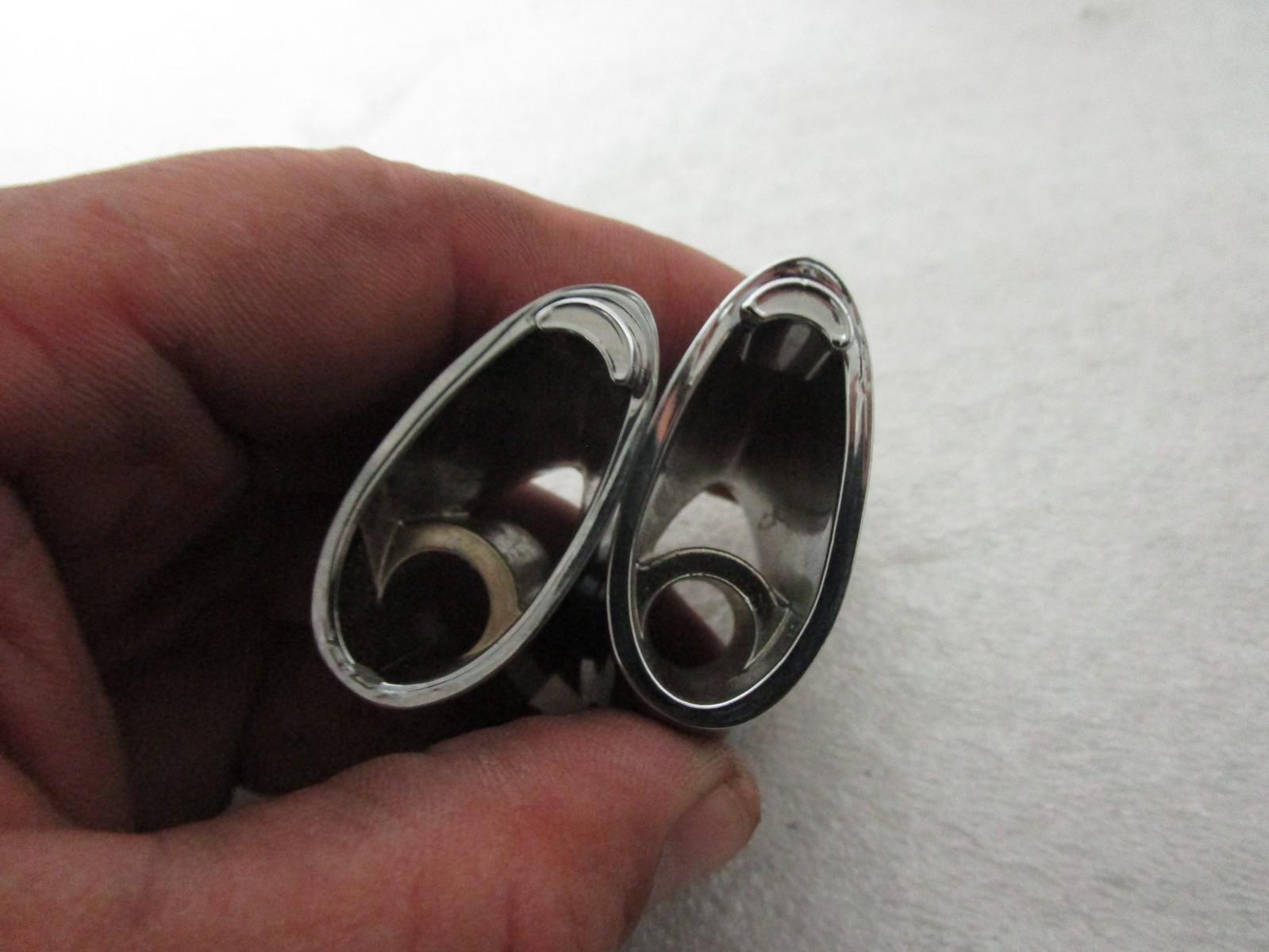 Harley Davidson Chrome Rear Turn Signal Brackets SHORT