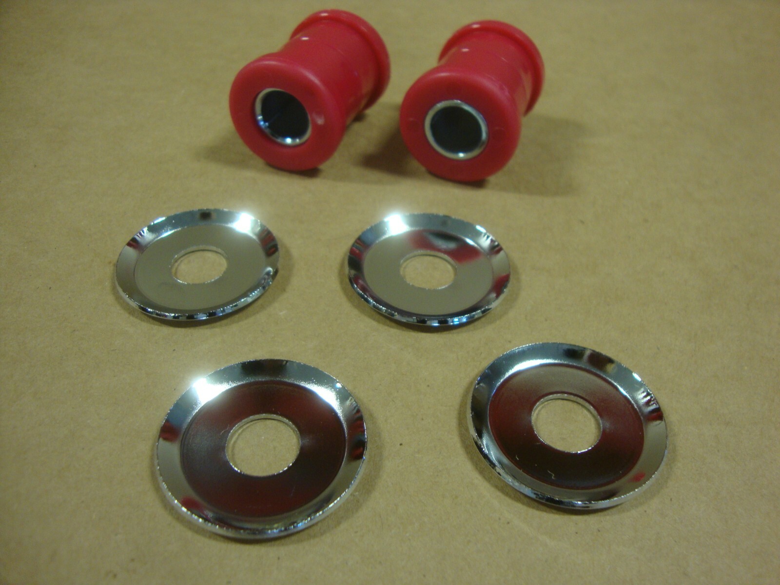 Big Dog Motorcycles OEM URETHANE RED Handlebar Bushing Kit 2000-2011 all models