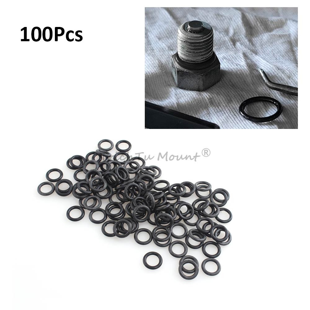 Oil Drain Plug O-Ring Gasket O Ring Fit for Harley Road Glide Sportster 11105
