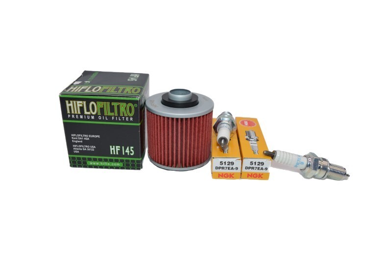 For Yamaha V Star 650 Oil Change Kit NGK Spark Plugs Oil Filter XVS650 VSTAR 650