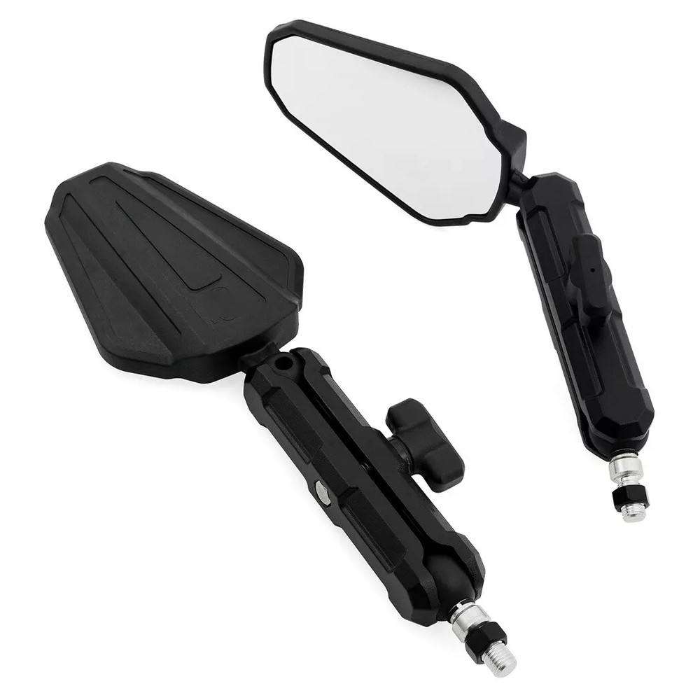 For Dirt Bike Dual Sport Pair Adventure Motorcycle Mirrors 7/8″ Hanlerbar Mount