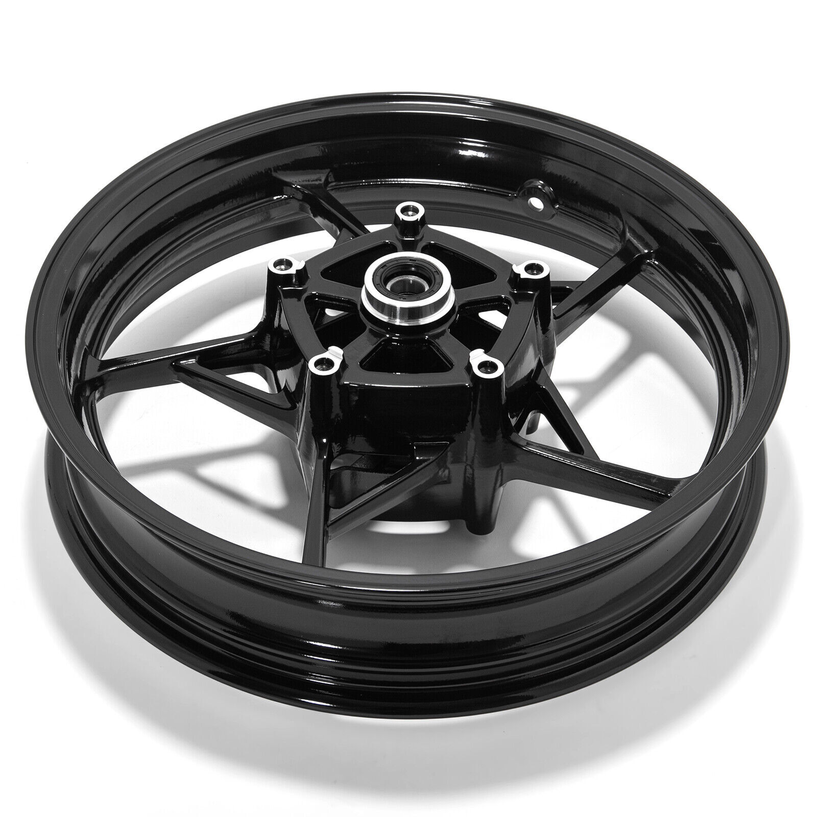 Ninja 650 17×3.5″ Tubeless Front Wheel Gloss Black for Kawasaki Z650 Z 900 17-23