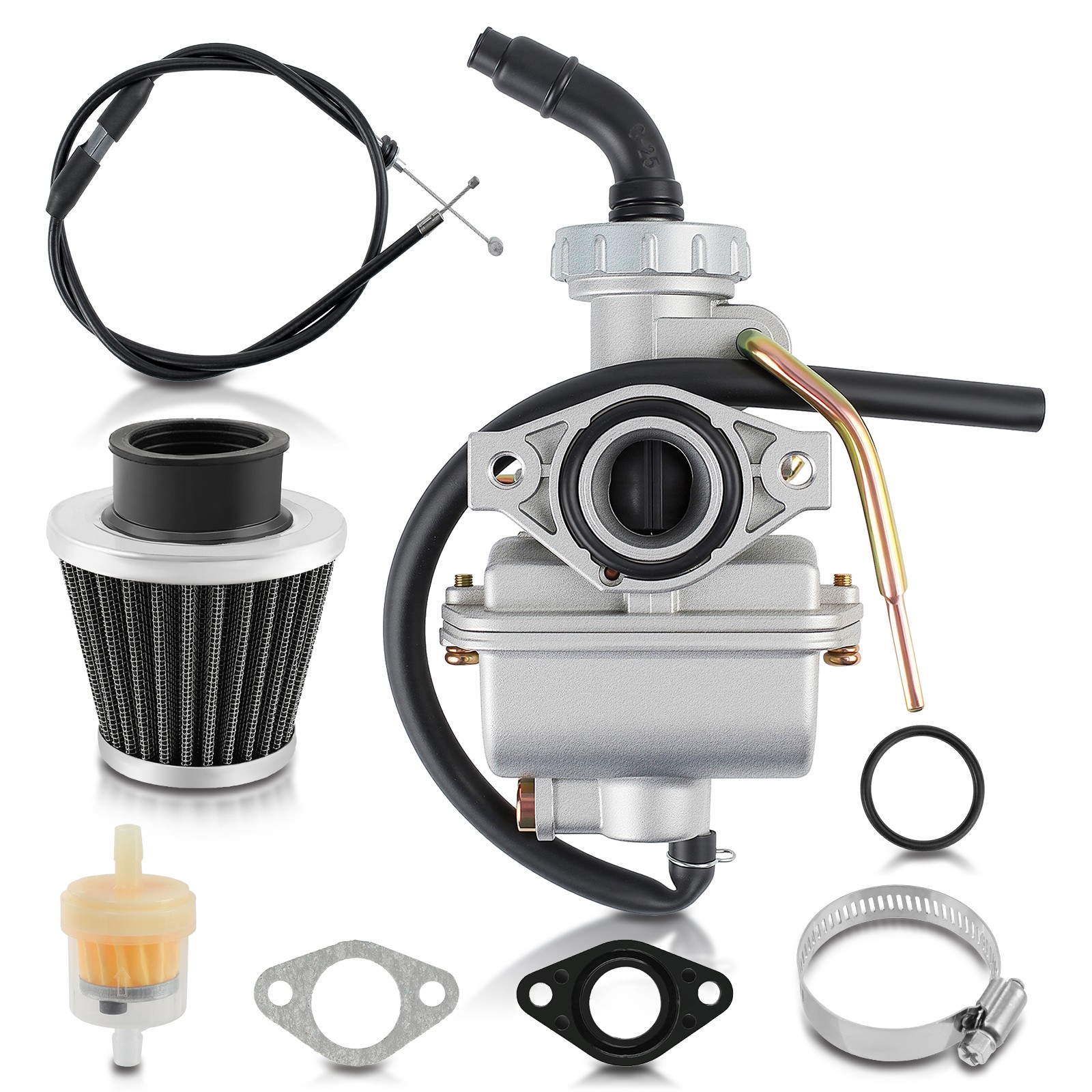 Carburetor Carb Rebuilt Kit For 2004-2009 2011-2013 Honda CRF80F PZ20 Parts