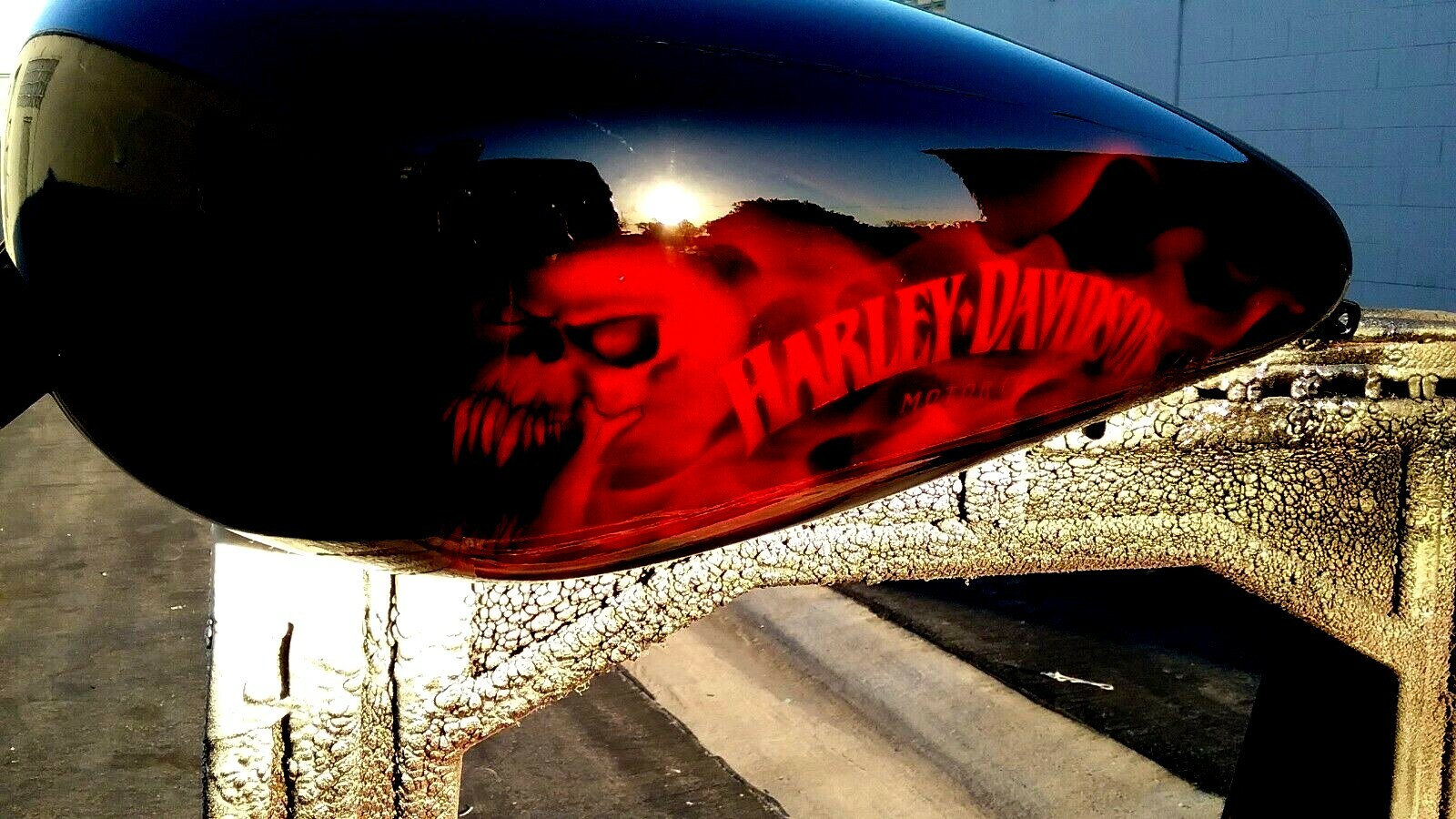 4.5 gal efi 07 & UP Harley Sportster gas TANK PAINTED 1200 883 XL 48 nightster