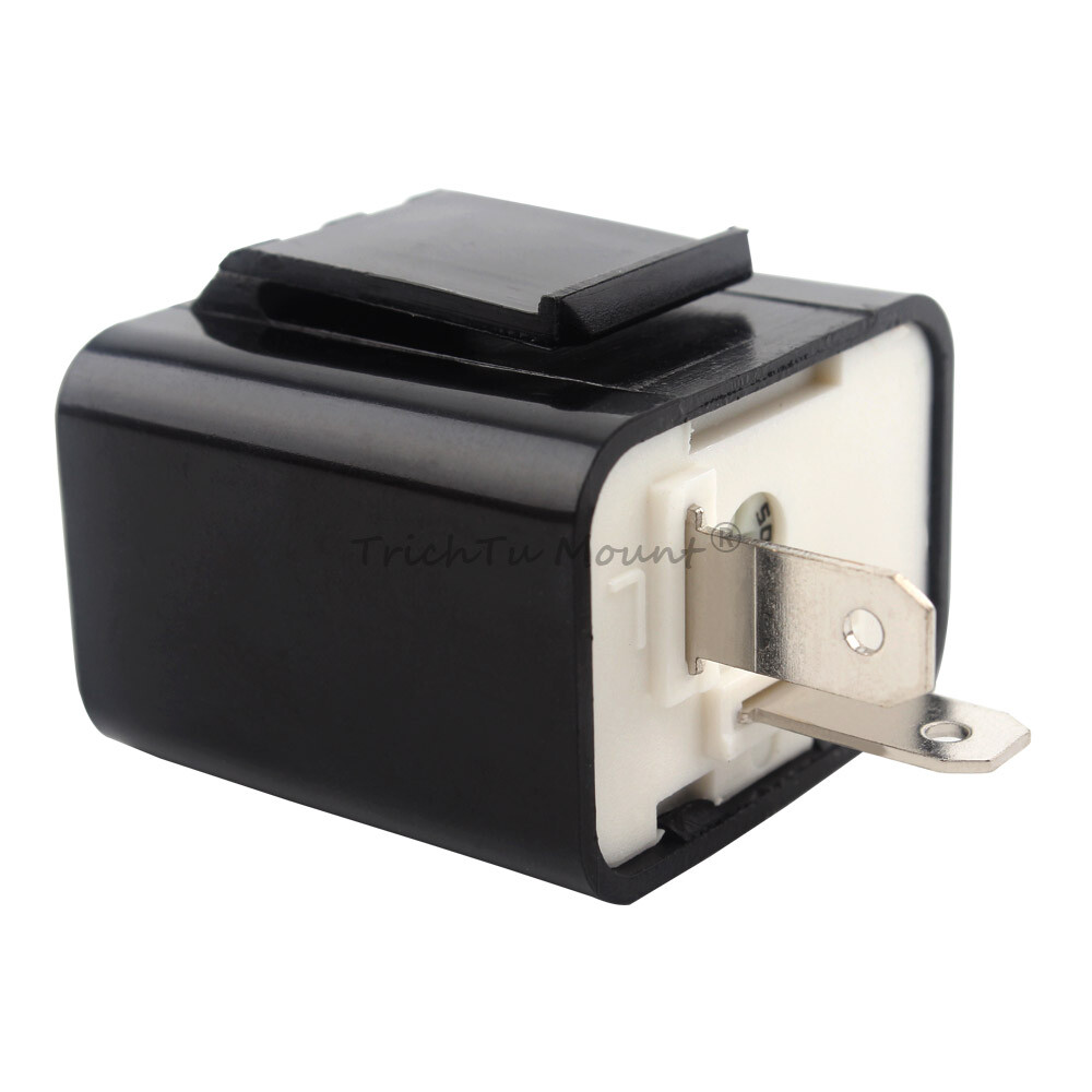 2Pcs 12V Automatic Electronic LED Flasher Relay for Turn Signal Light Fast Flash