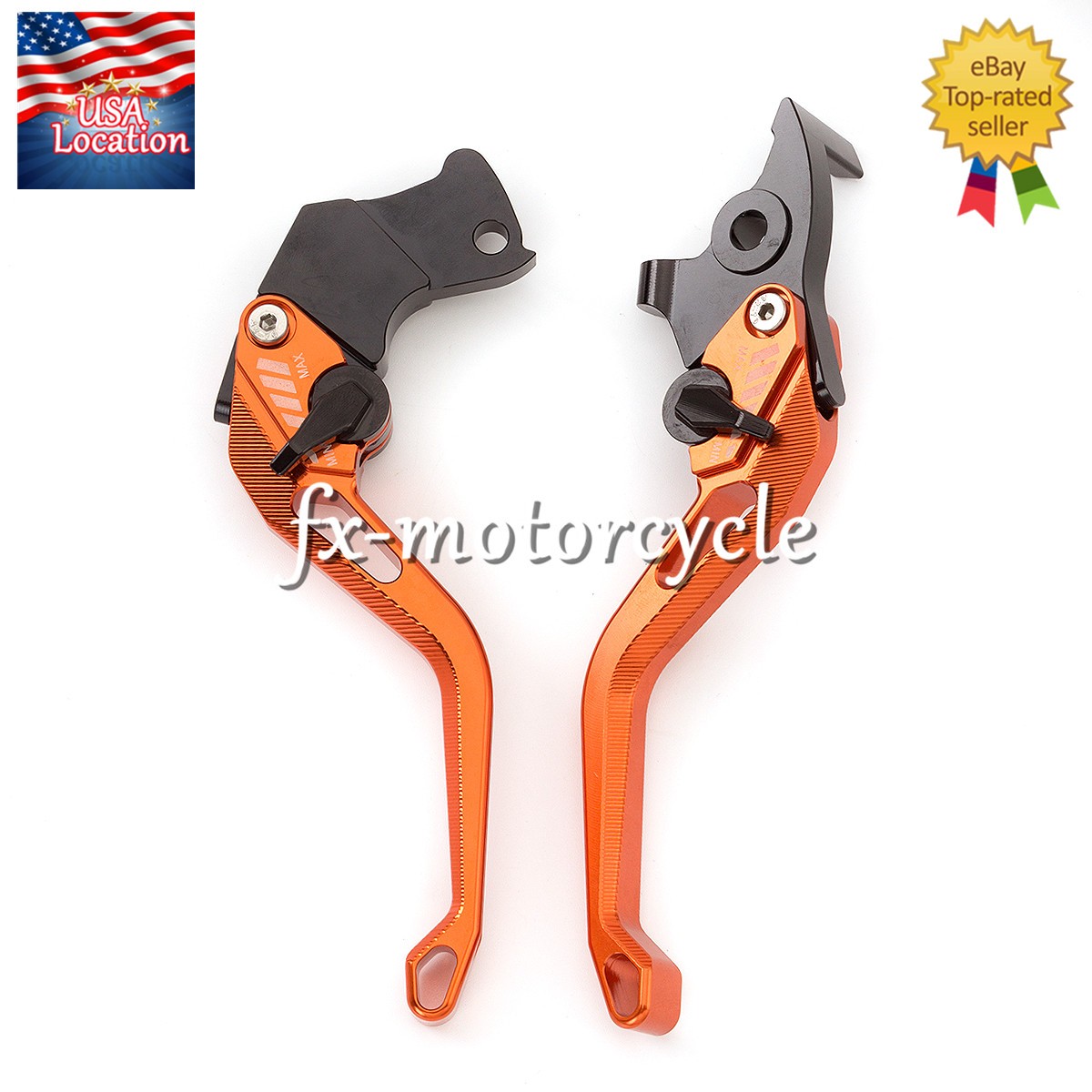 For KTM 690 Duke/SMC/SMCR 2014-2021 3D Rhombus CNC Brake Clutch Levers Short Set