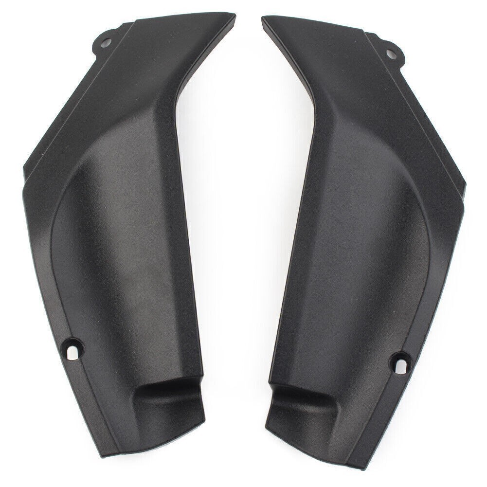 2x Black Gas Tank Side Cover Fairing Panel For Yamaha YZF R1 1998-2001 2000 1999