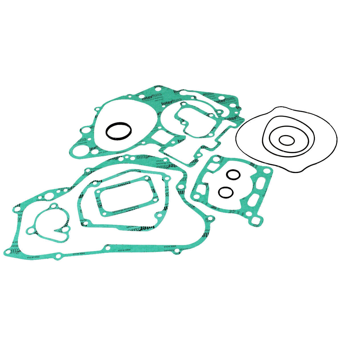 FOR SUZUKI RM 125 ENGINE REBUILD KIT, CRANKSHAFT, MAIN BEARING GASKETS 2001-2003