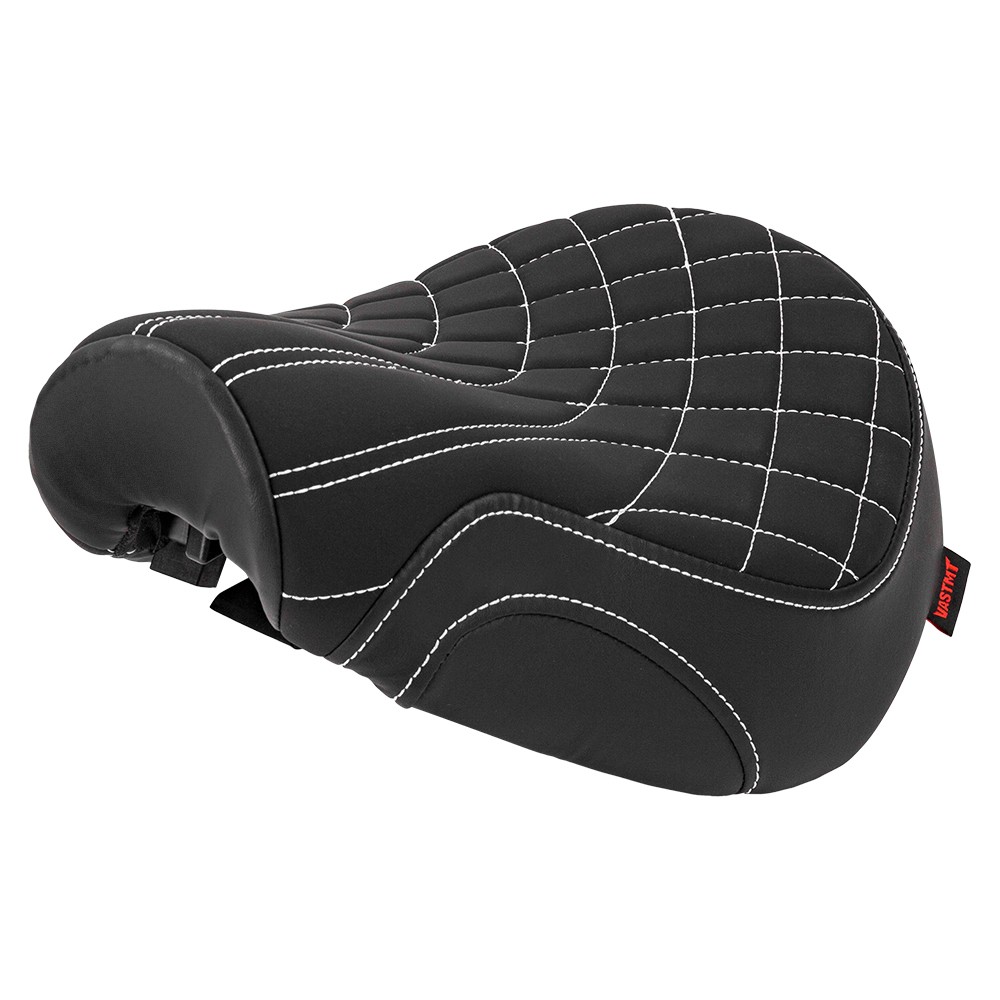 White Stitching Gel Driver Seat For Honda Rebel 300 500 CMX300 CMX500 2017-2026