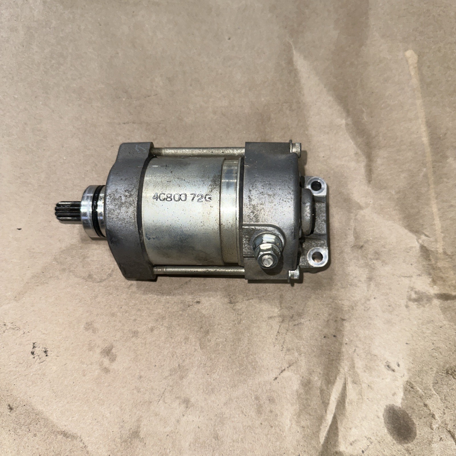 04-08 R1 STARTER MOTOR ENGINE Starting 2004-2008 YAMAHA YZF R1 OEM SEE