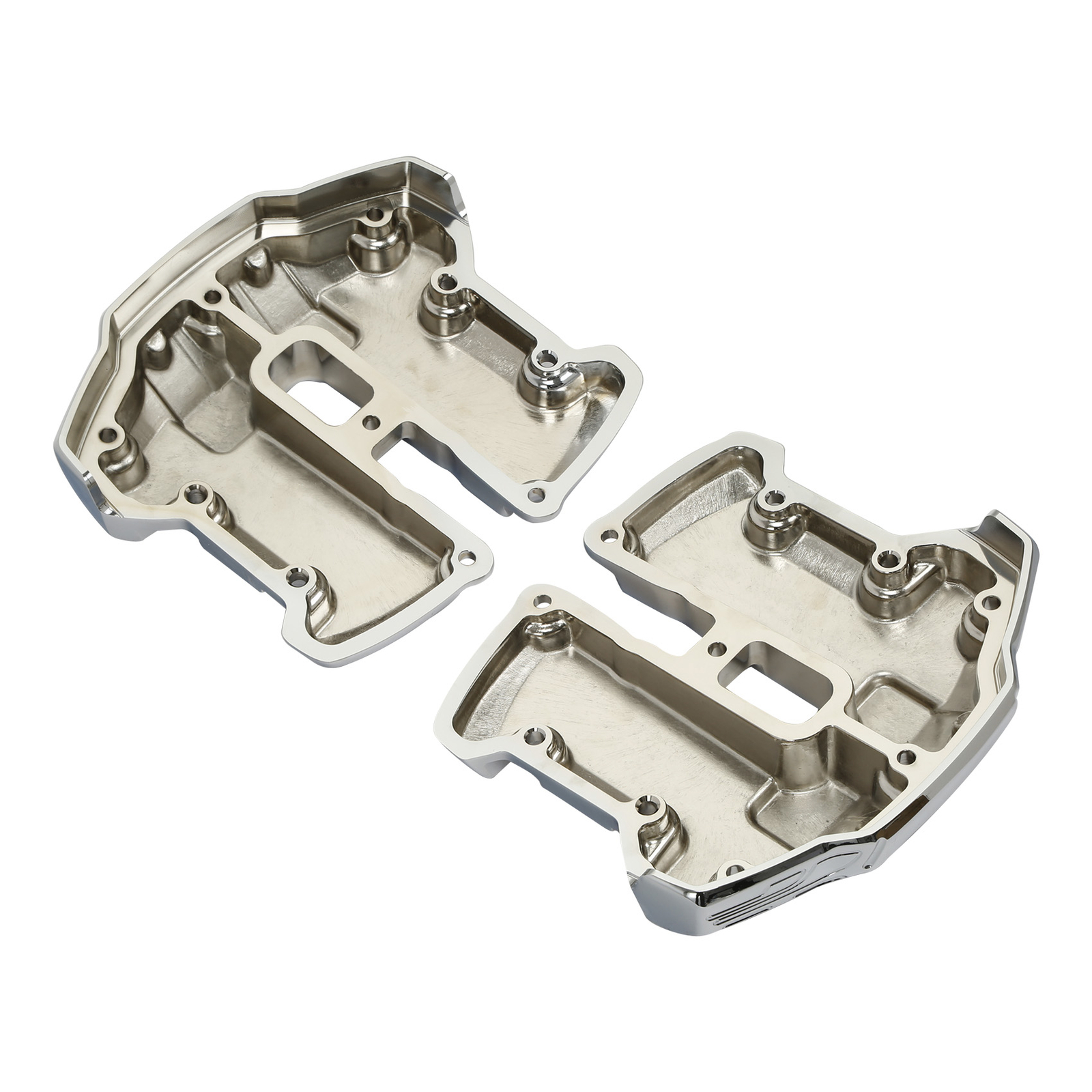 Upper Rocker Box Covers Fit For Harley Touring Street Road Glide 2017-24 Chrome