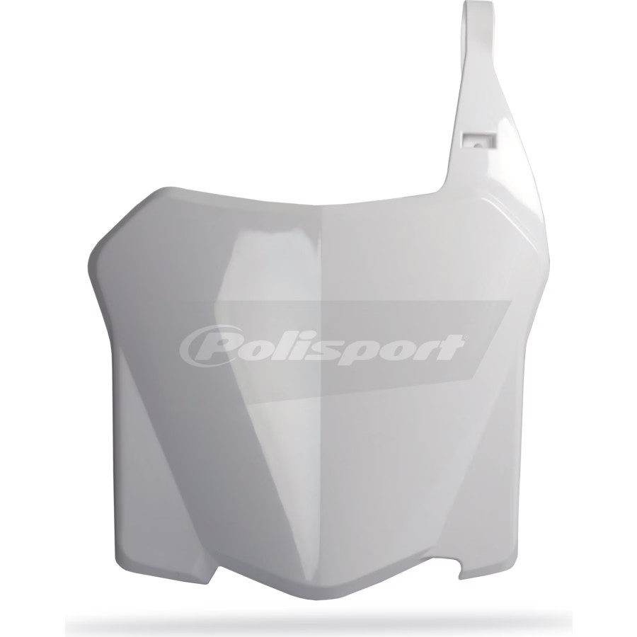 Polisport Number Plate – White 8657500001