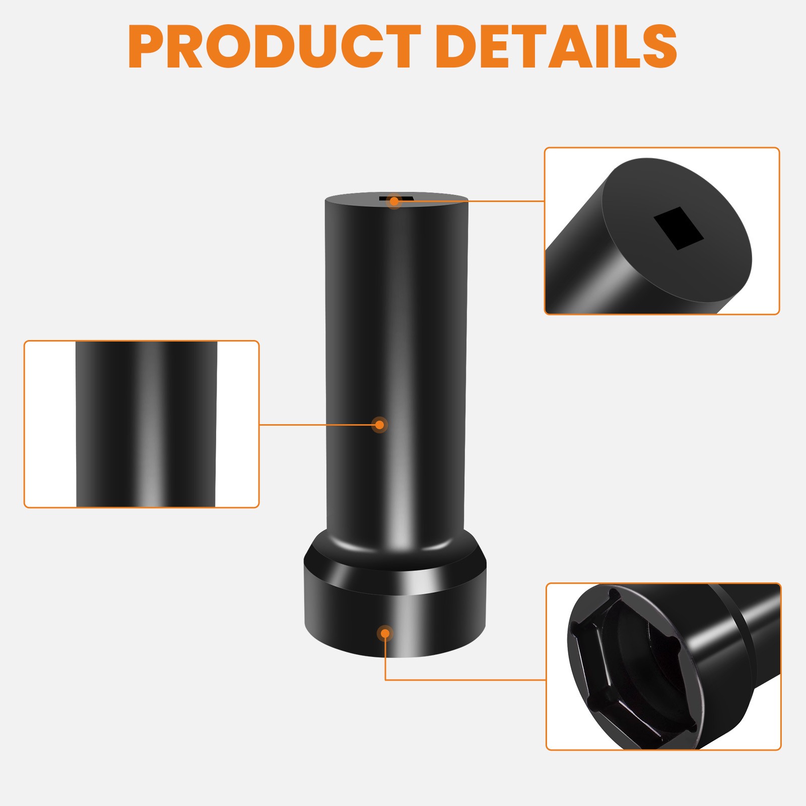 Mainshaft Pulley Sprocket Socket Lock Nut 2 1/4″ for Harley for Davidson Twin