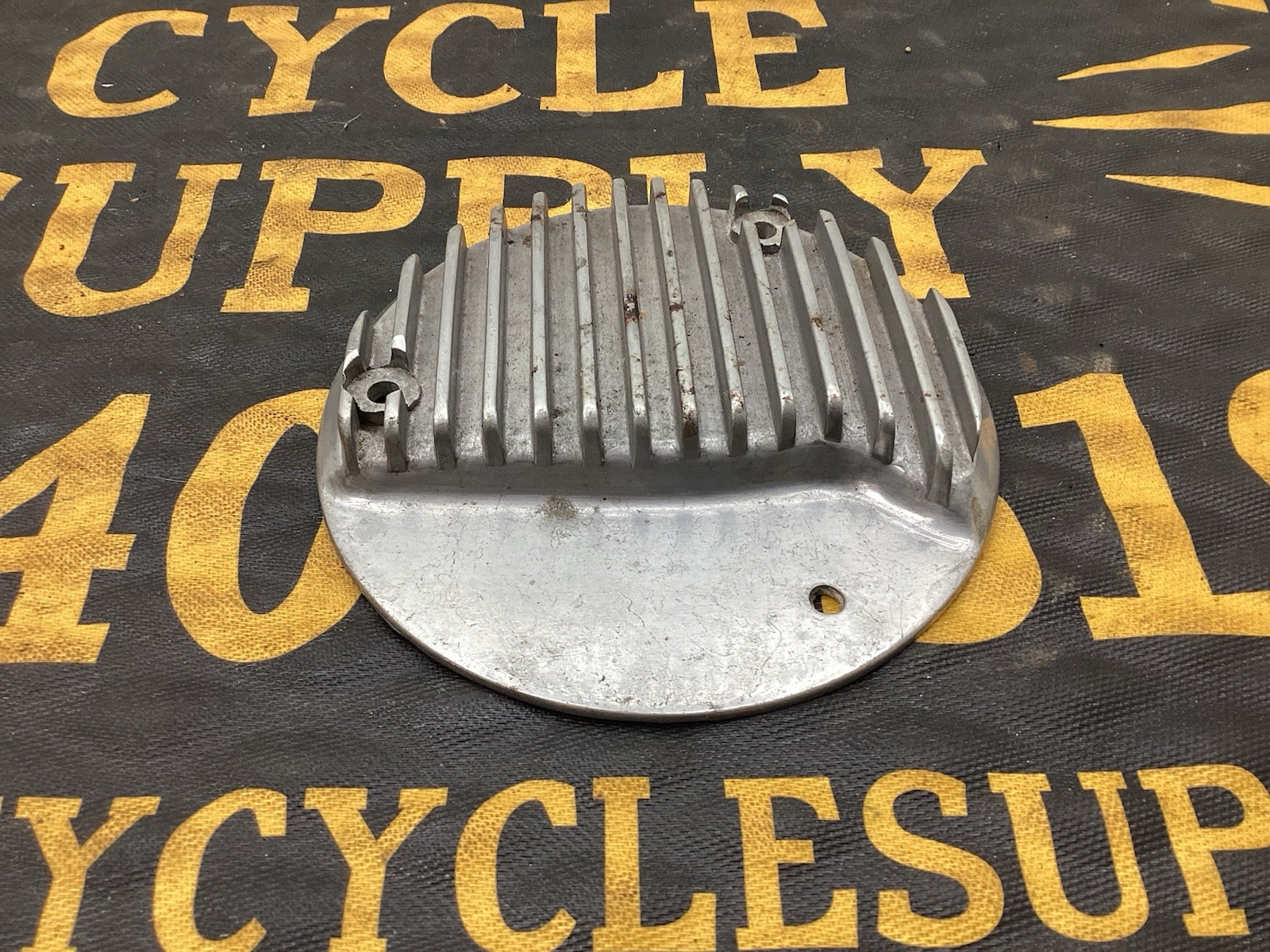 OEM HONDA CB750K CB750F VINTAGE FINNED CAST ALUMINUM CLUTCH ENGINE COVER NICE