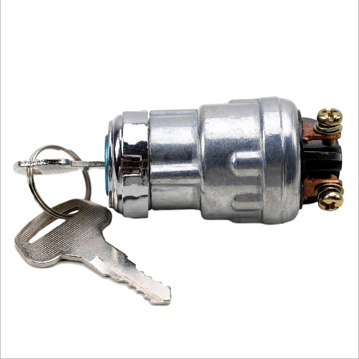 Universal Car Truck Boat Cylinder Replacement Ignition Starter Key Switch 2 Keys