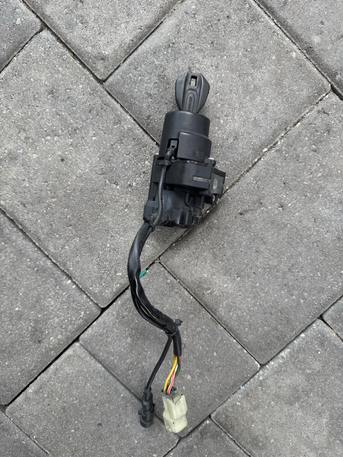 Ducati Monster 1100/696/796 Ignition Set Key Lock Cap Oem P# 65240211A