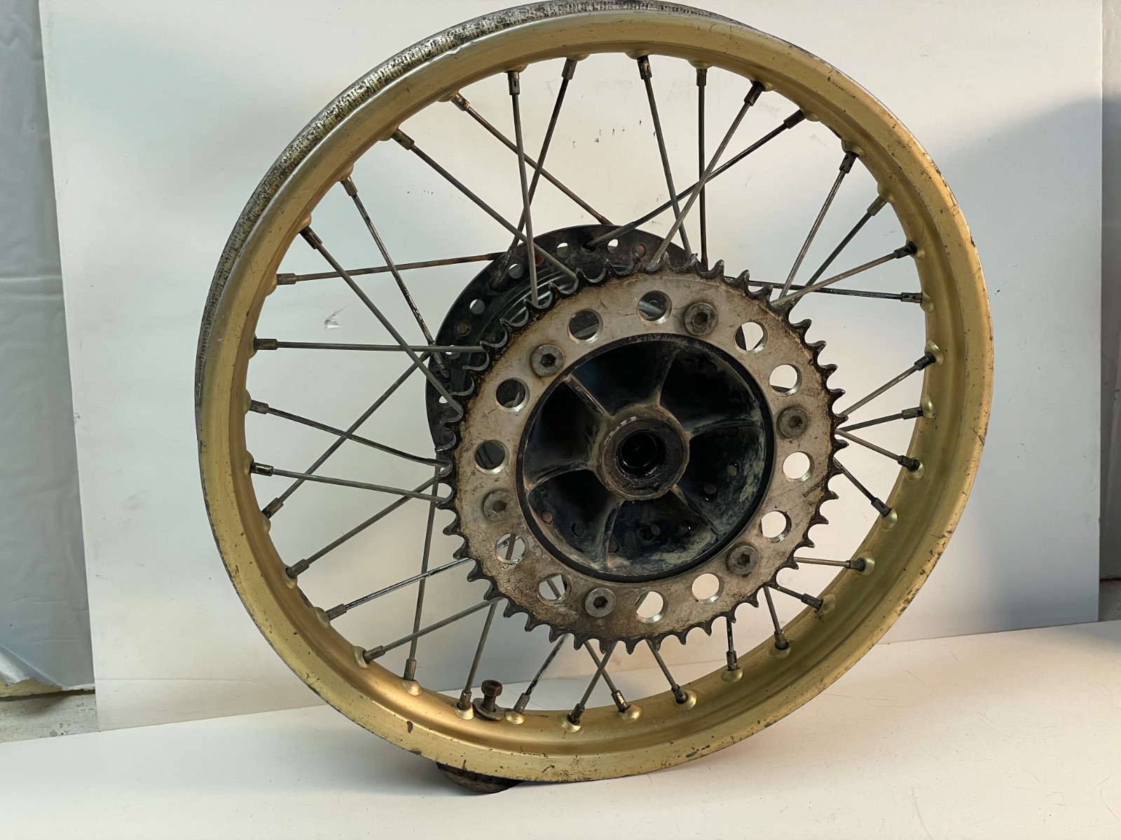 1981 1982 Yamaha IT465 Gold DID Rear Wheel 465 4V6 250 IT