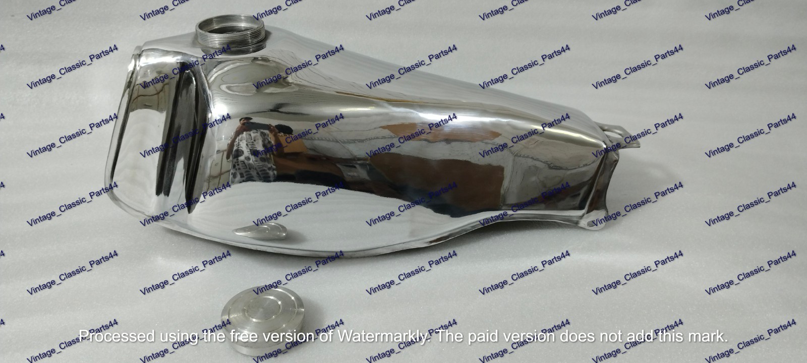 New Honda TLR200 Reflex Aluminium Alloy Polish Fuel Petrol Tank 1986 Model/ Cap