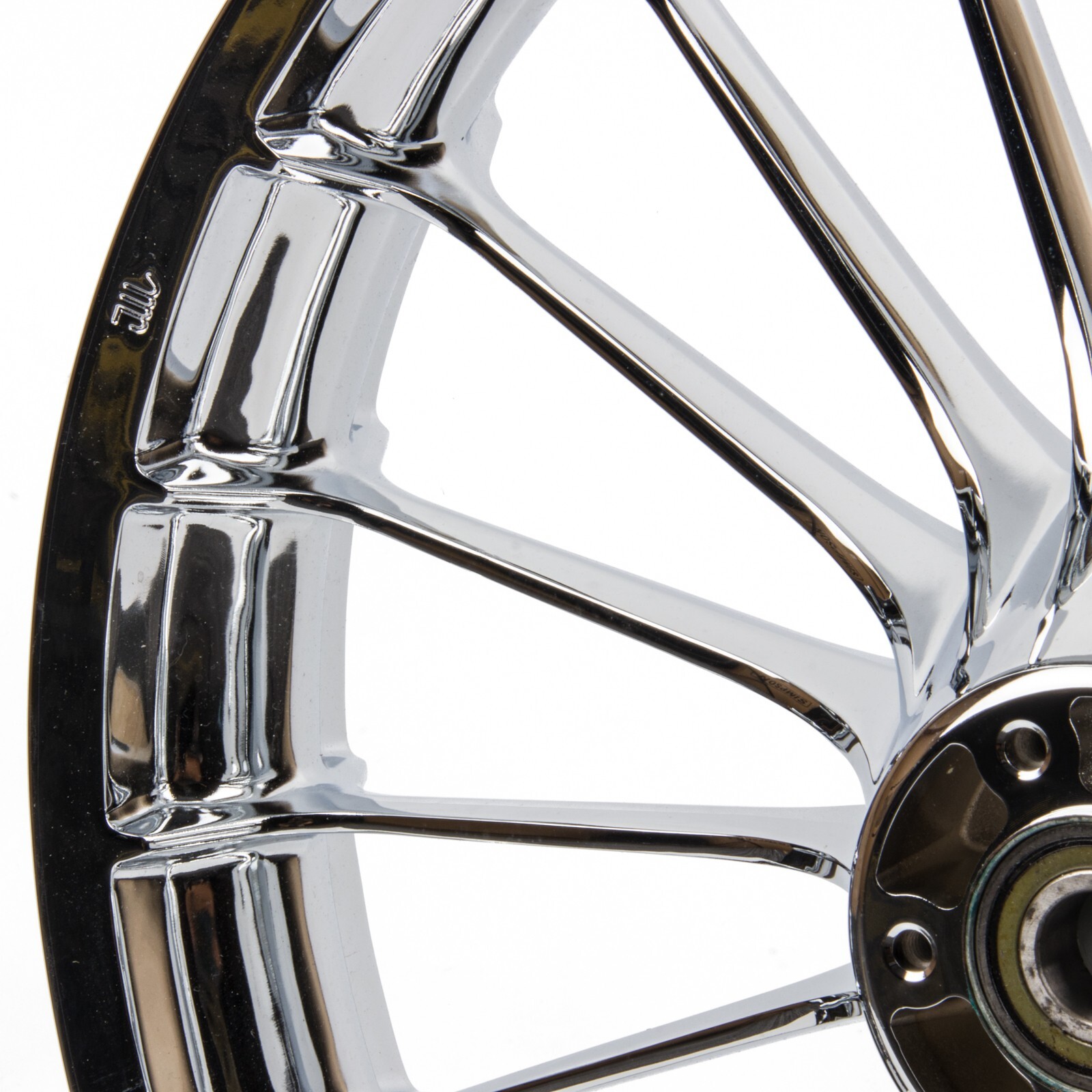 Hoprousa Chrome Front 21×3.5 Inch Tubeless spoke Wheel for HD 2013-2017 Breakout