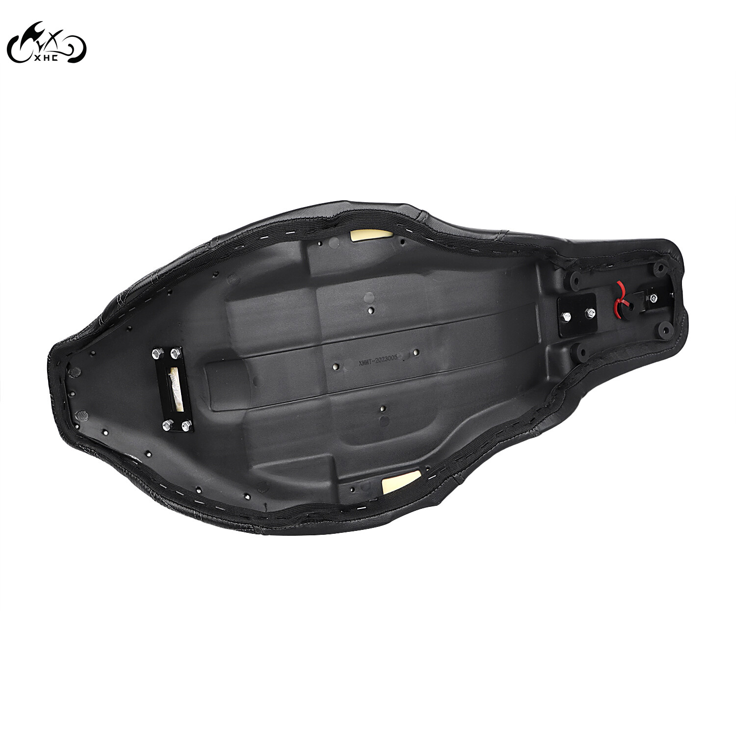 Step Up Passenger Driver Seat w/ Backrest For Harley Electra Street Road Glide